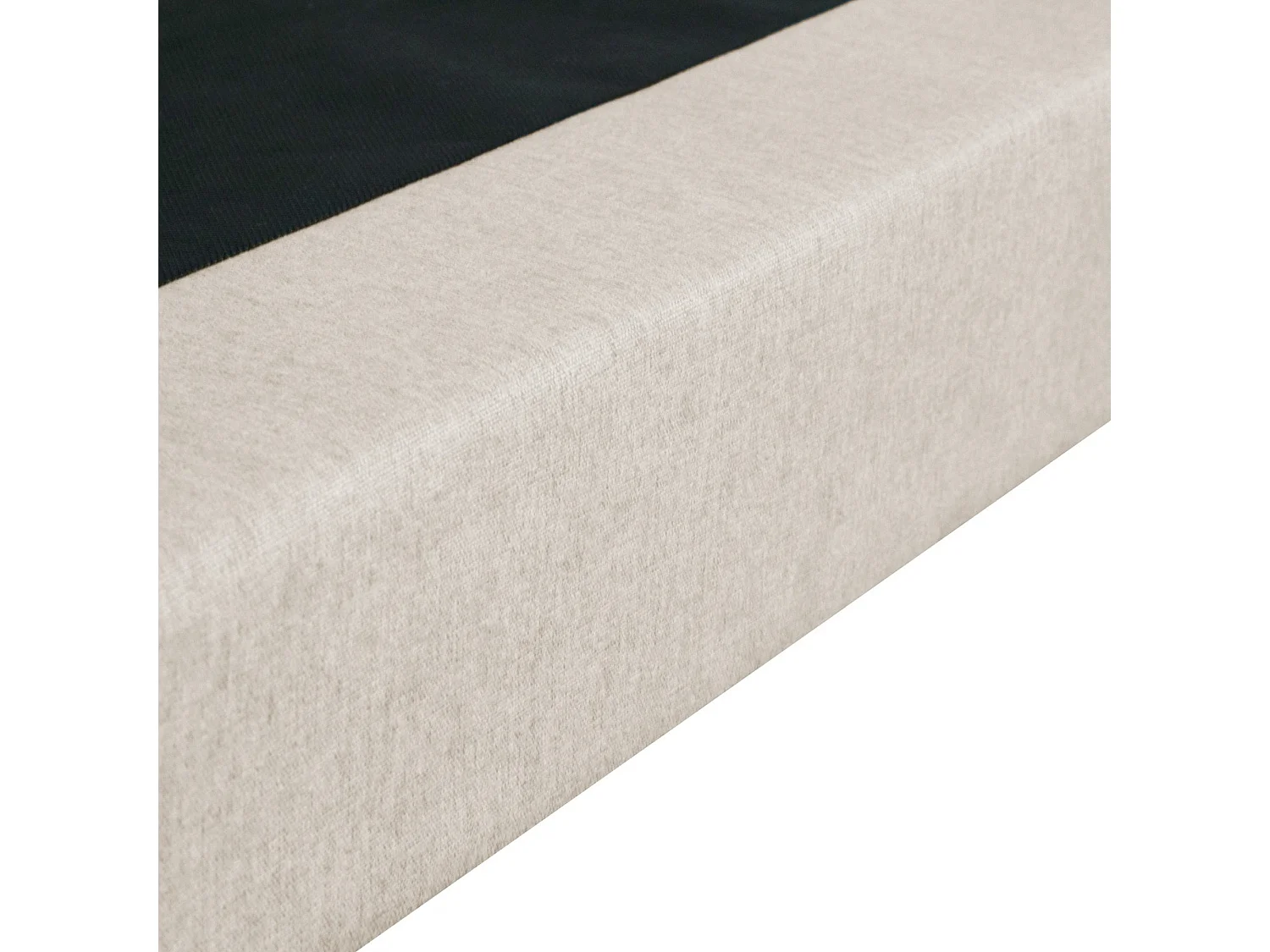 Sommier tapissier à lattes fixes, couchage ferme, soutien optimal Dimensions - 90 x 190 cm, Sommier - Beige