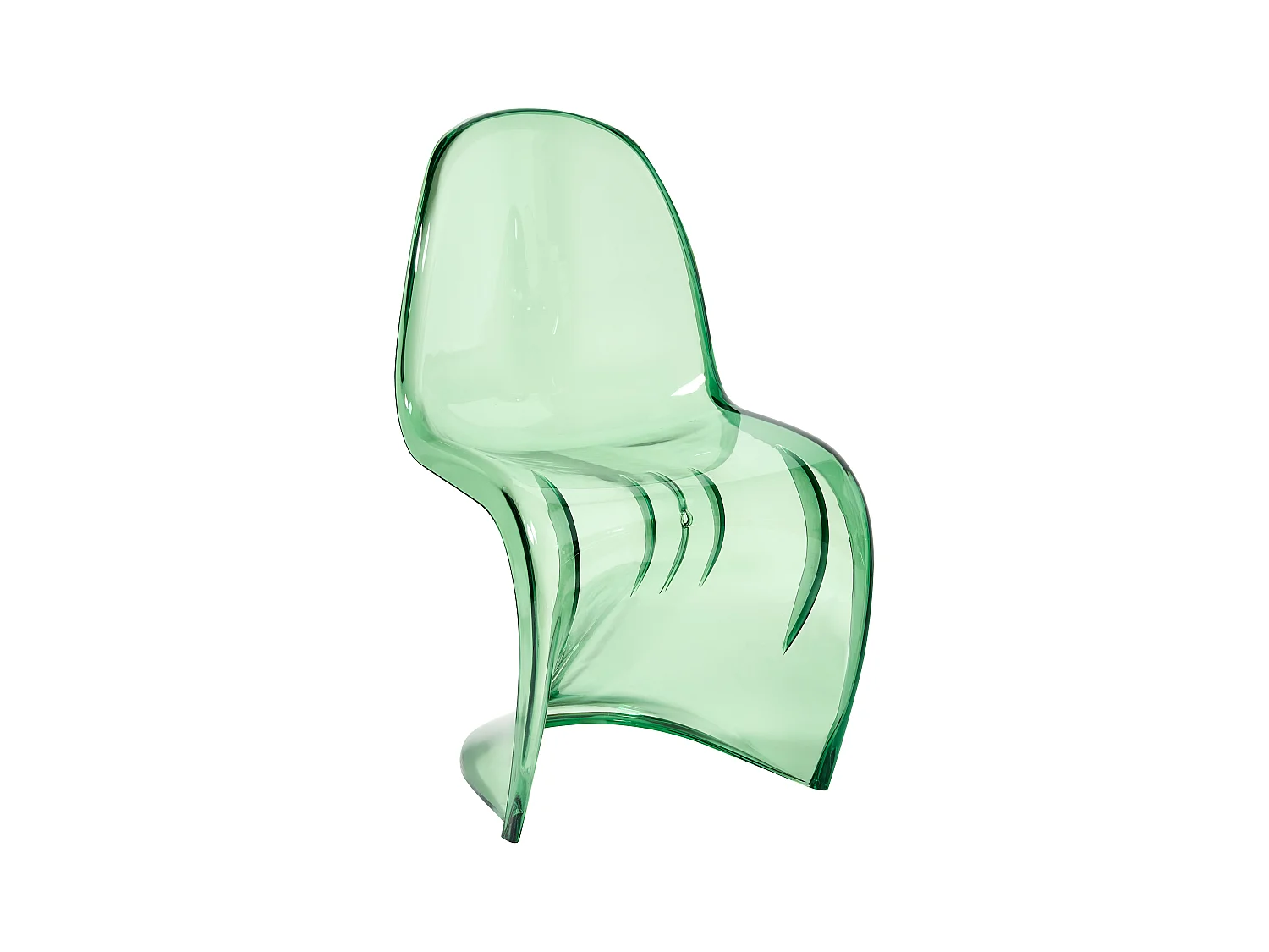 Conjunto de 4 sillas de jardín VASIA Material sintético Verde