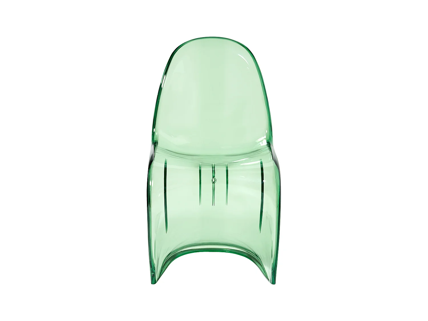 Conjunto de 4 sillas de jardín VASIA Material sintético Verde