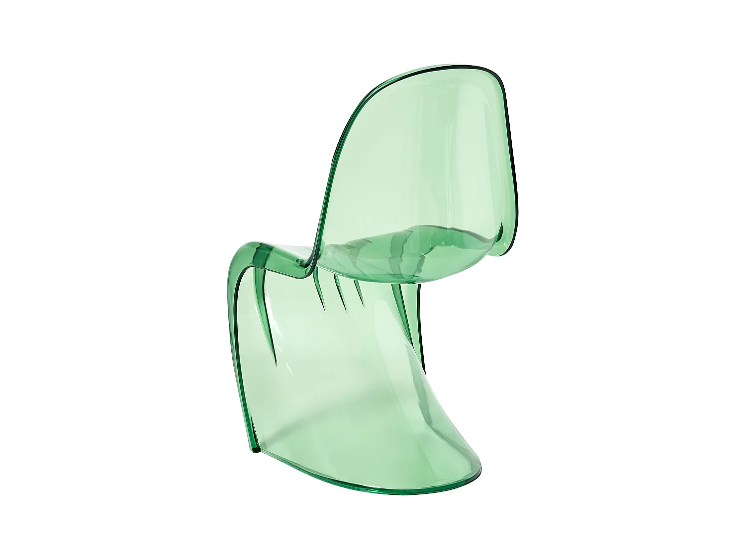 Conjunto de 4 sillas de jardín VASIA Material sintético Verde