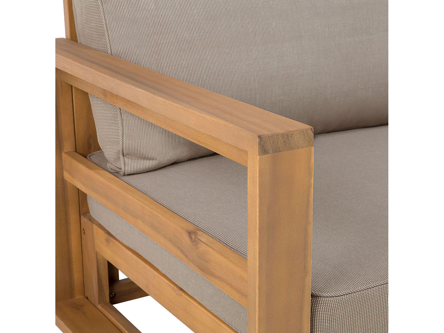 Ensemble de housses de coussins d'extérieur TIMOR Taupe