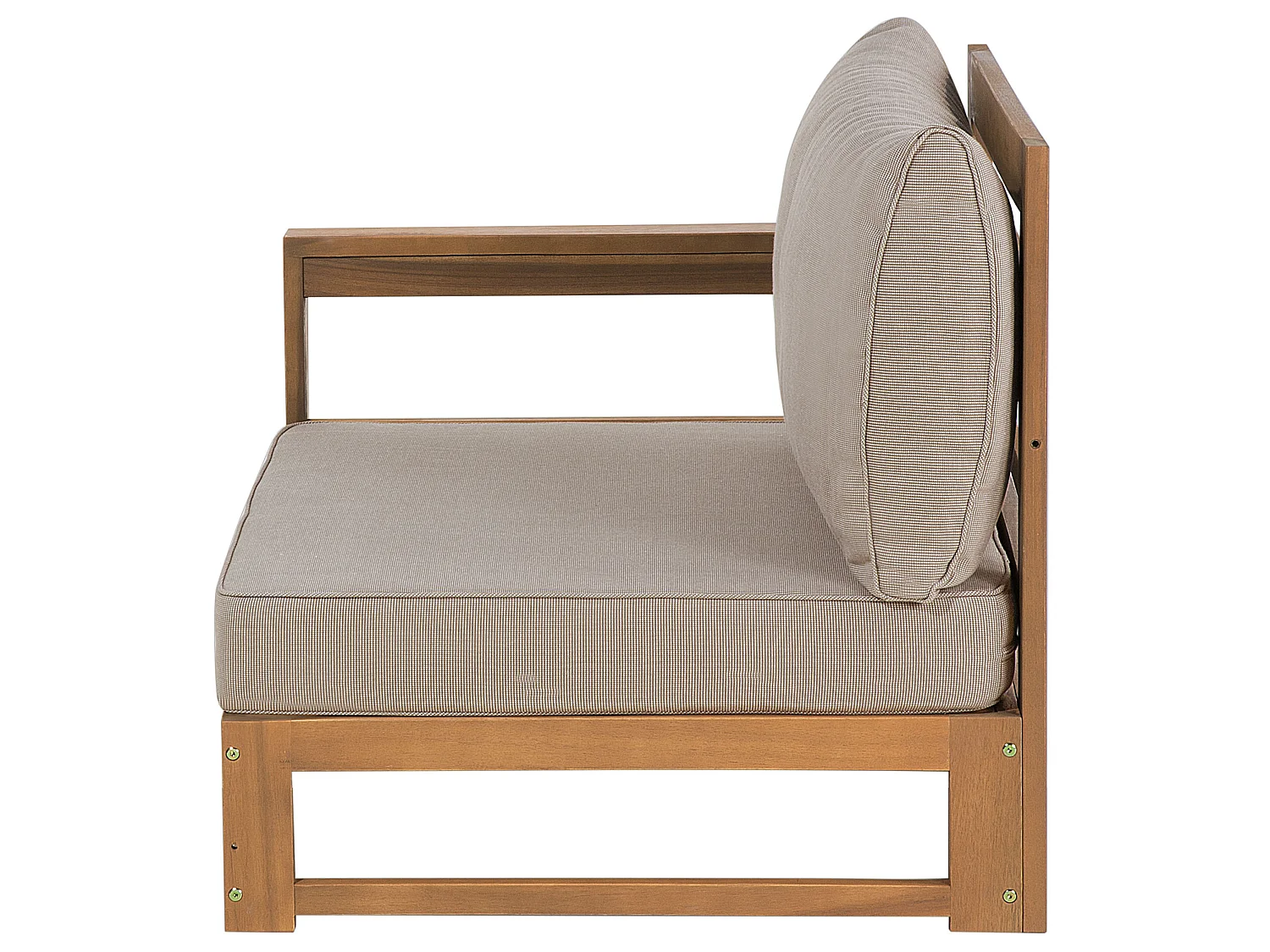 Ensemble de housses de coussins d'extérieur TIMOR Taupe