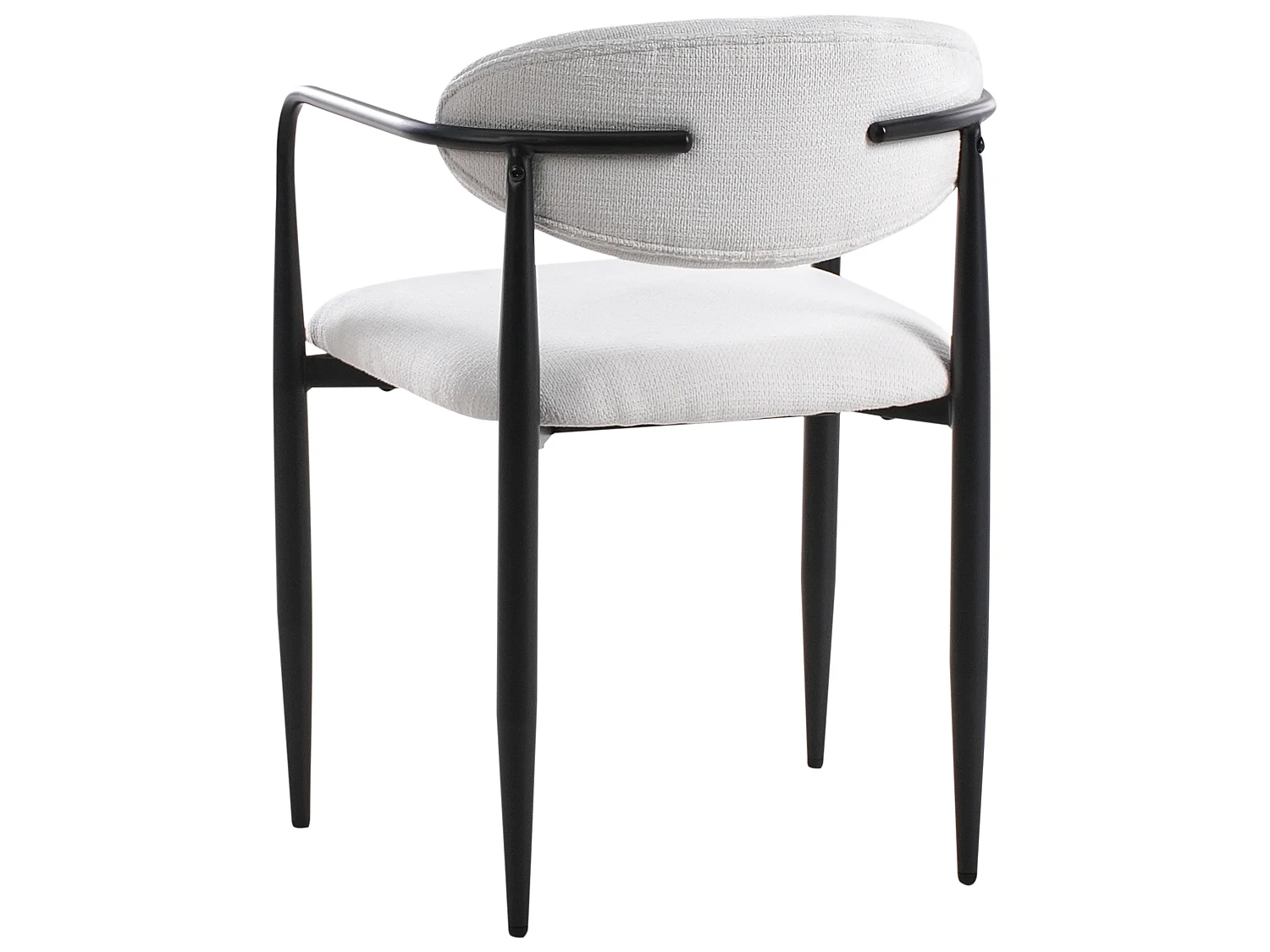 Set of 2 Dining Chairs TANEVIK Fabric Off-White