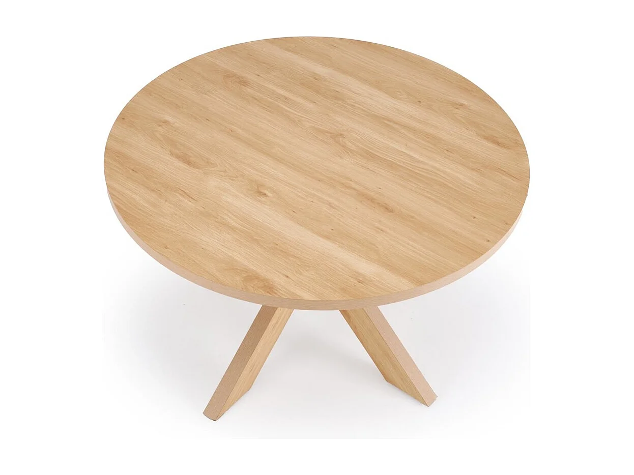 Tavolo da pranzo Morus (76x120)/MDF e impiallacciatura/marrone