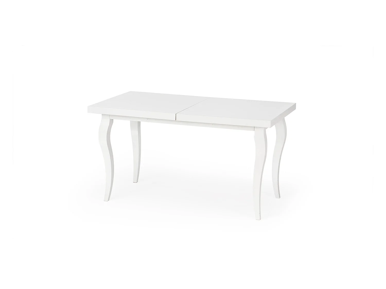 Table à manger Mozart/extensible/MDF/blanc