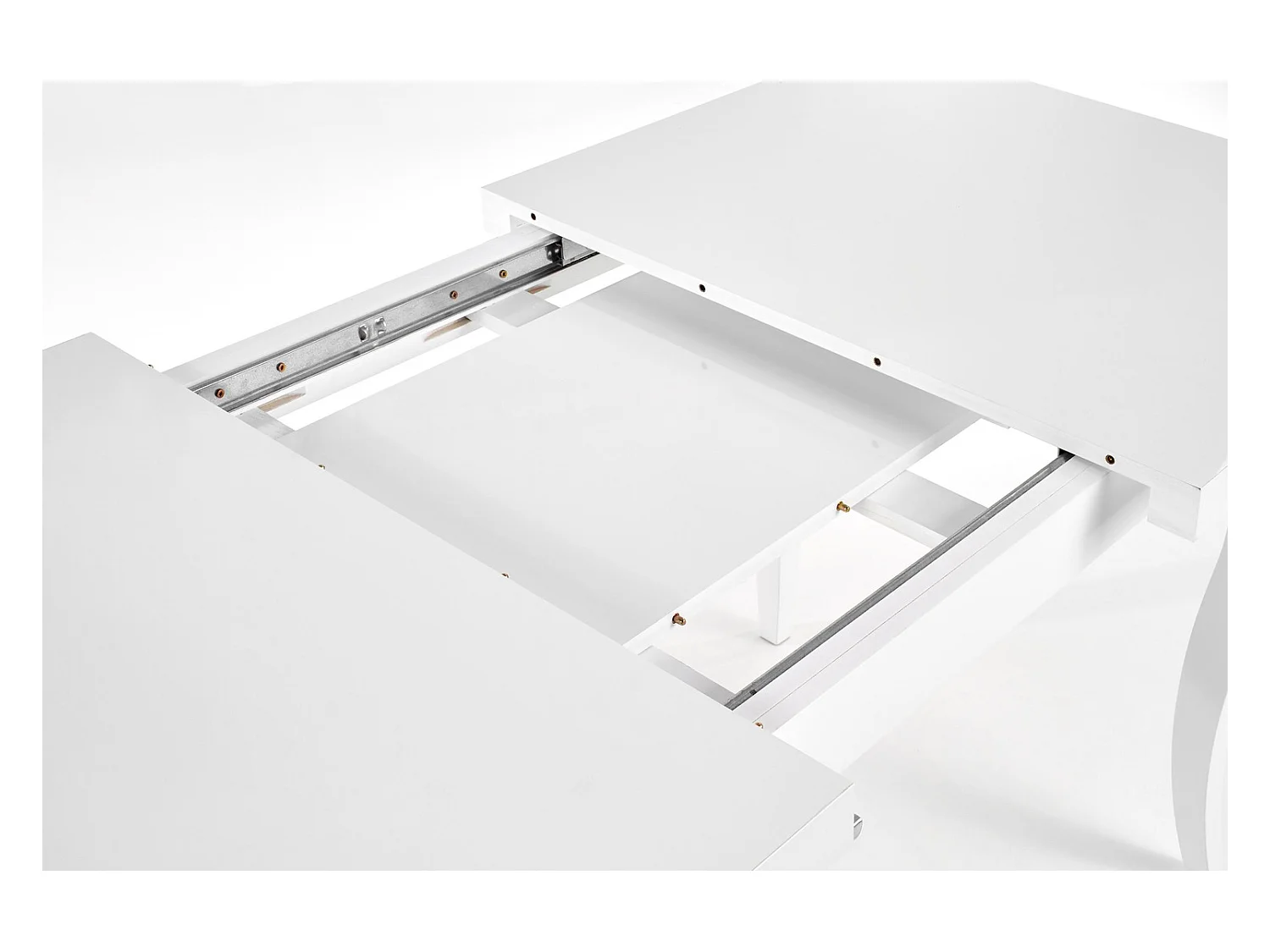 Table à manger Mozart/extensible/MDF/blanc