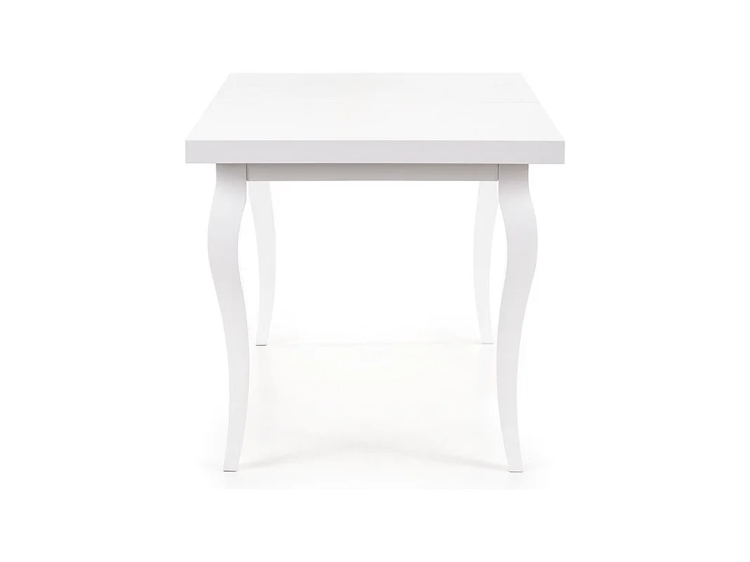 Table à manger Mozart/extensible/MDF/blanc