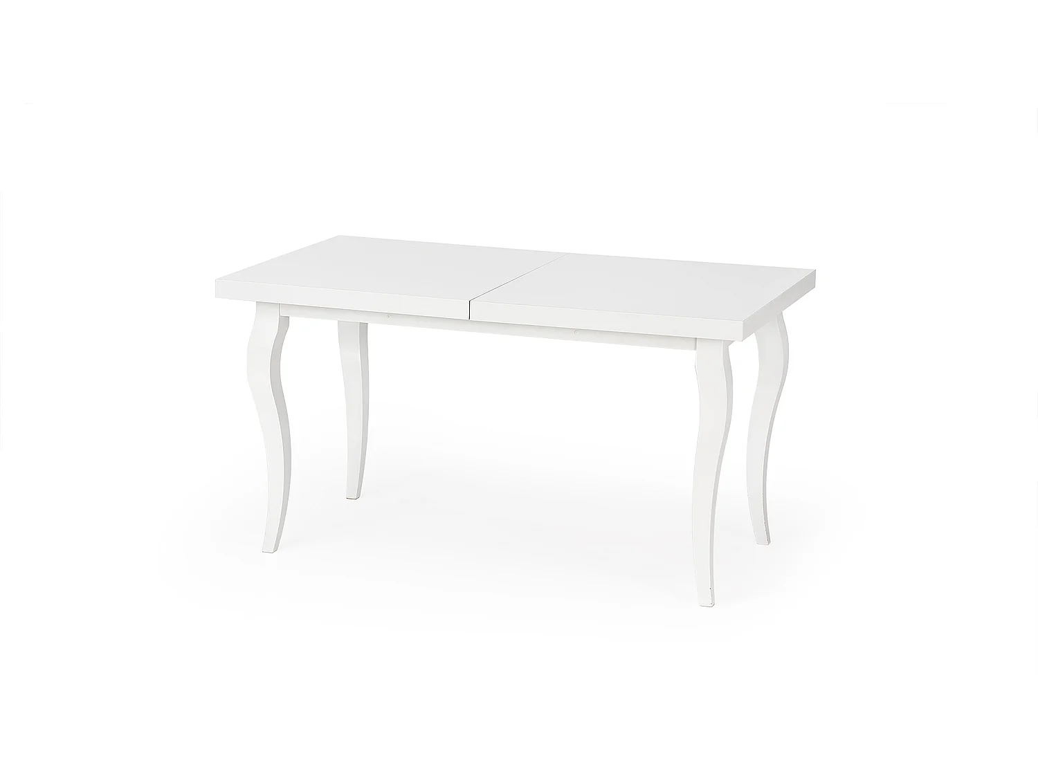 Table à manger Mozart/extensible/MDF/blanc