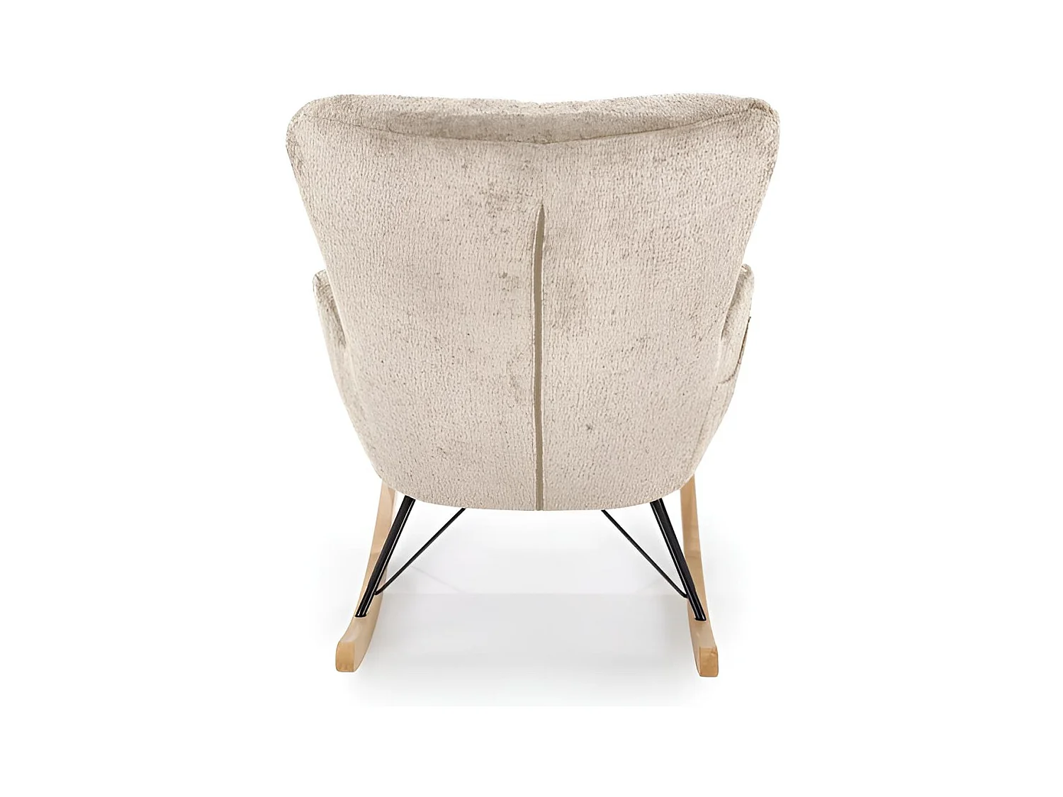 Fauteuil à bascule Castro/beige