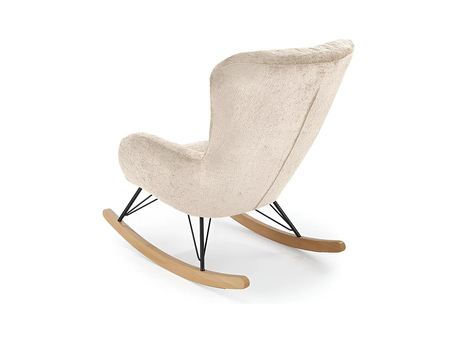 Fauteuil à bascule Castro/beige
