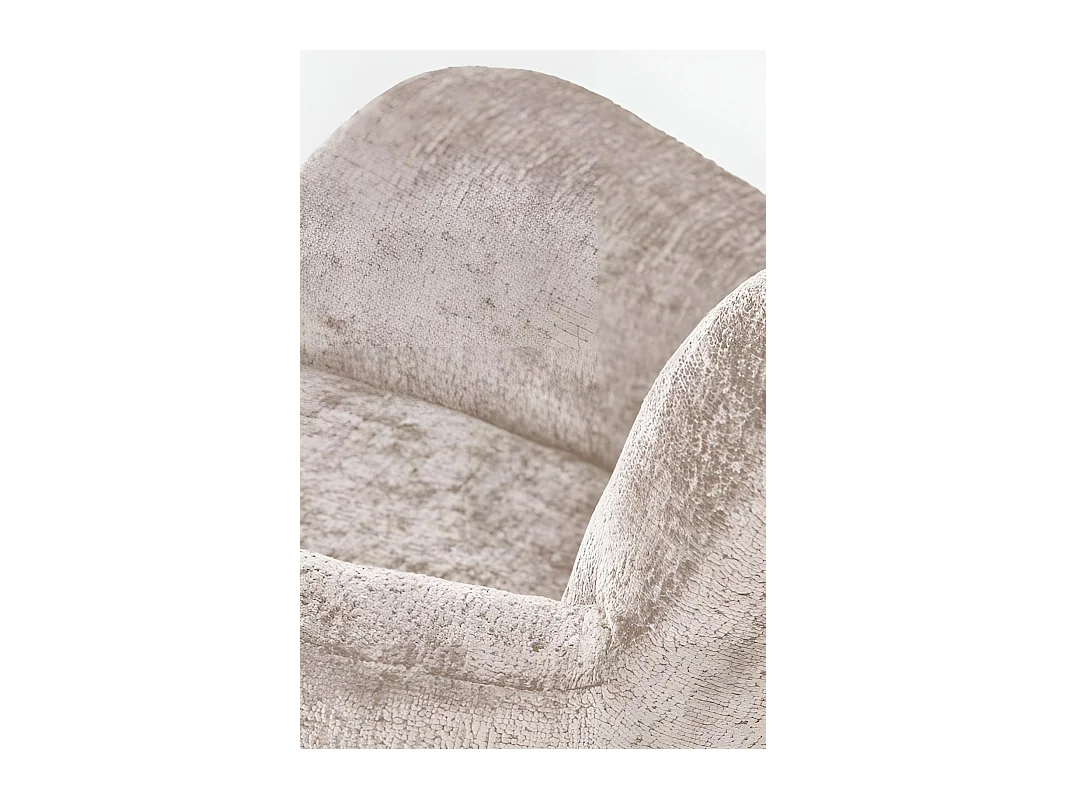 Fauteuil à bascule Castro/beige