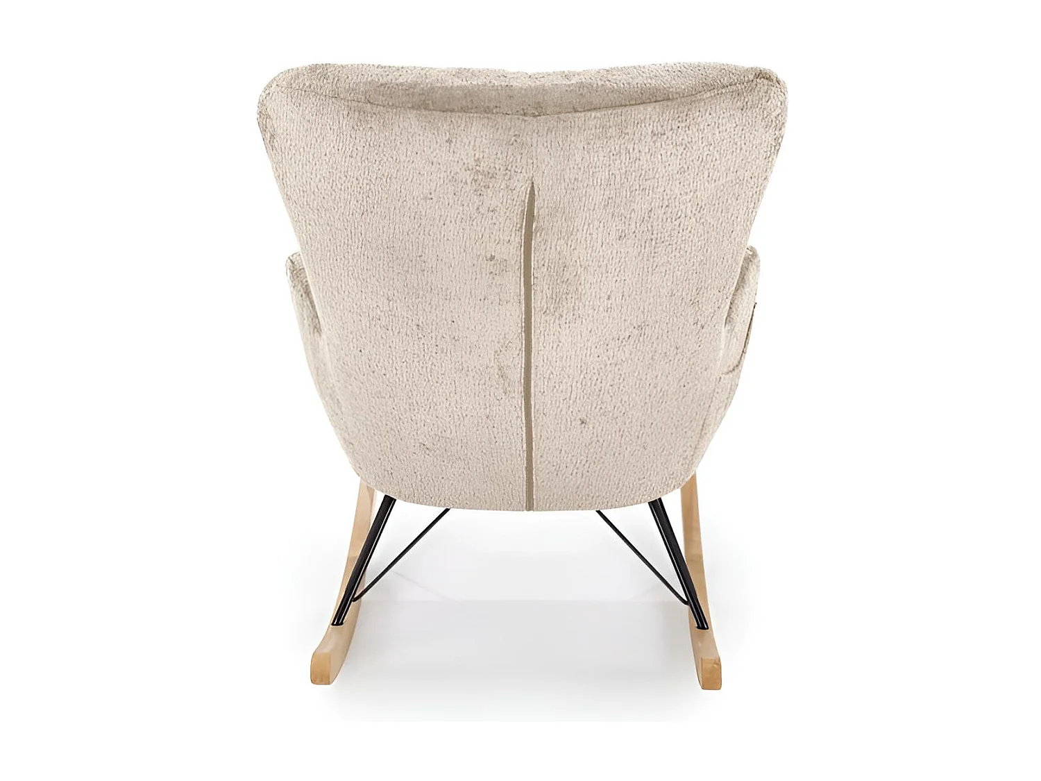 Sedia a dondolo Castro/beige