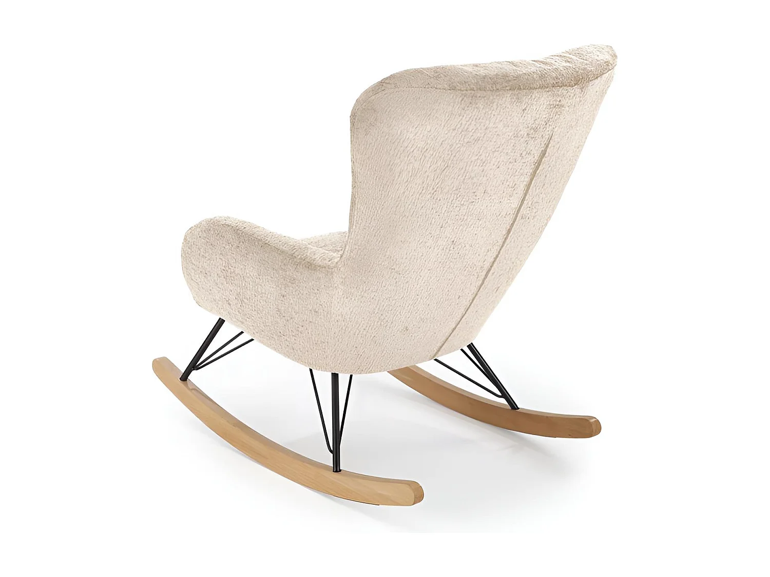 Sedia a dondolo Castro/beige