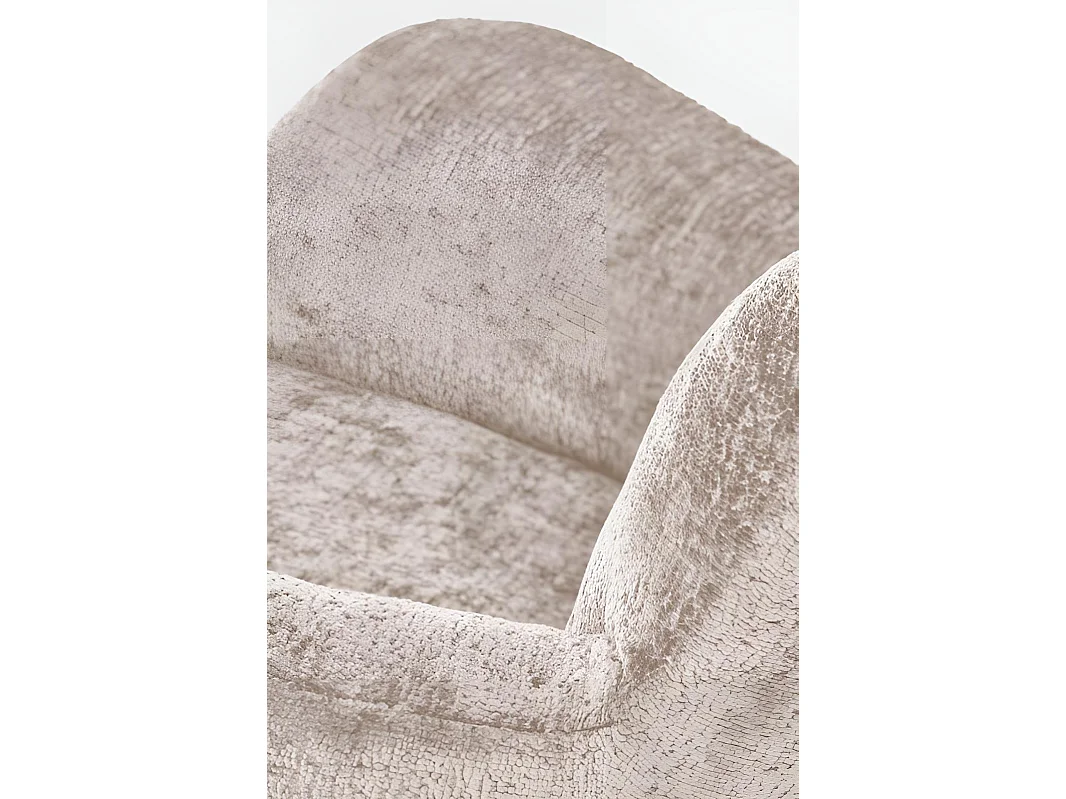 Sedia a dondolo Castro/beige