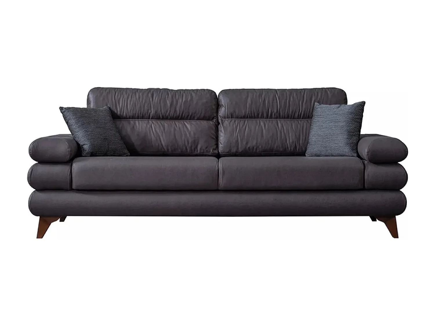 Divano Parma/Rivestimento in tessuto/Antracite/Disponibile in magazzino