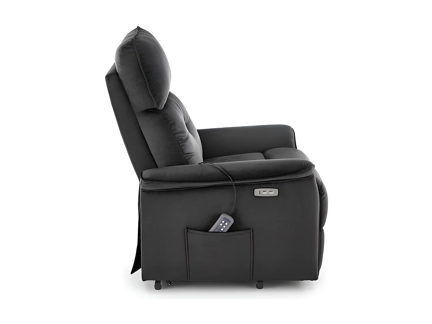 Relax Fauteuil Semir/Tissu/noire