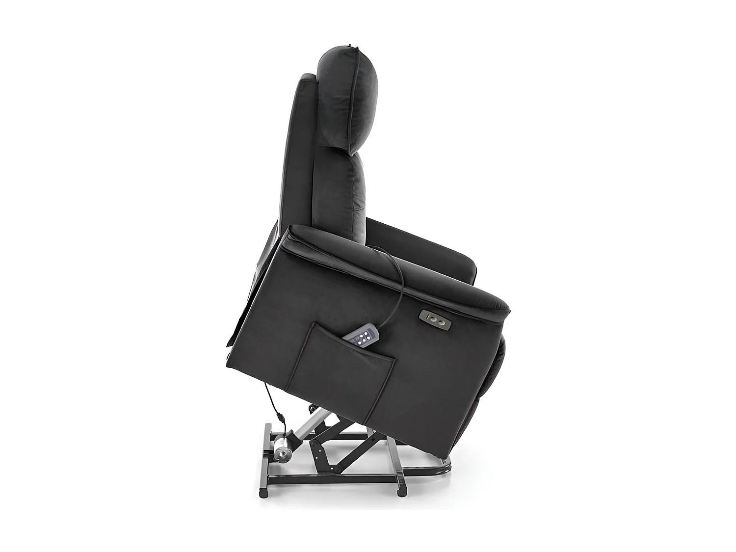 Relax Fauteuil Semir/Tissu/noire