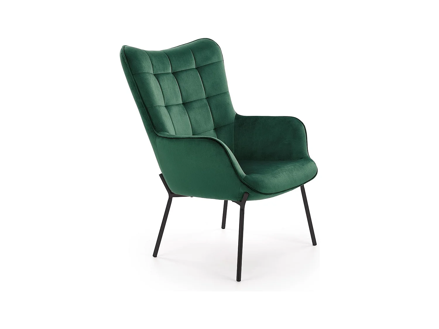 Relax Fauteuil Castel/Tissu/vert