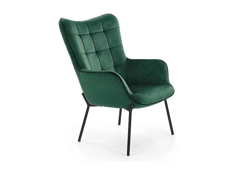 Relax Fauteuil Castel/Tissu/vert