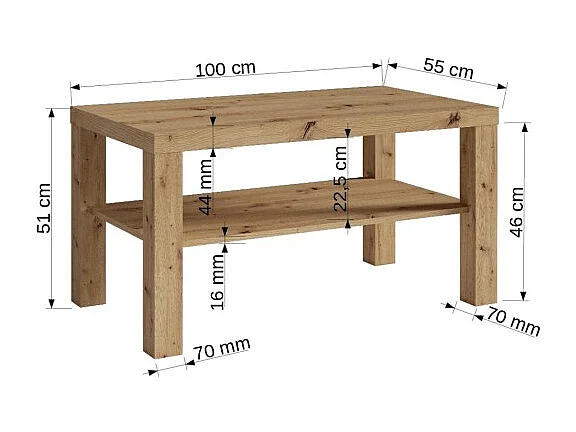 Couchtisch Domez/Sperholz/Braun