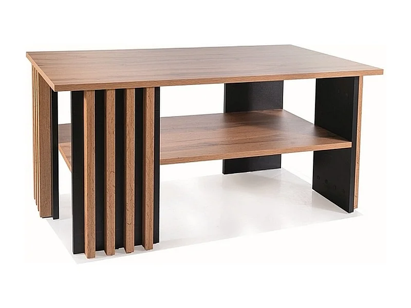 Table basse Evita/Bois/Marron et Noir