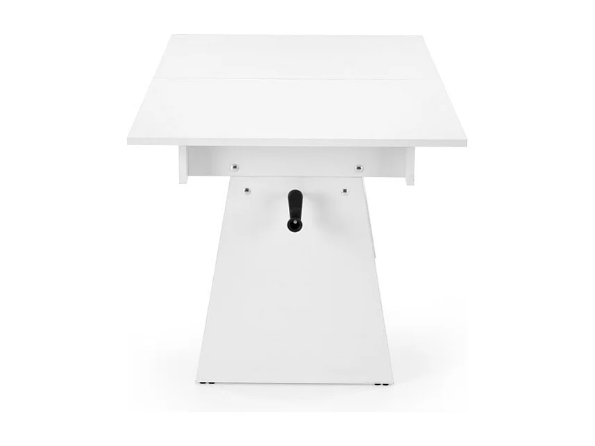 Tavolino Erika/piano mobile/allungabile/Bianco
