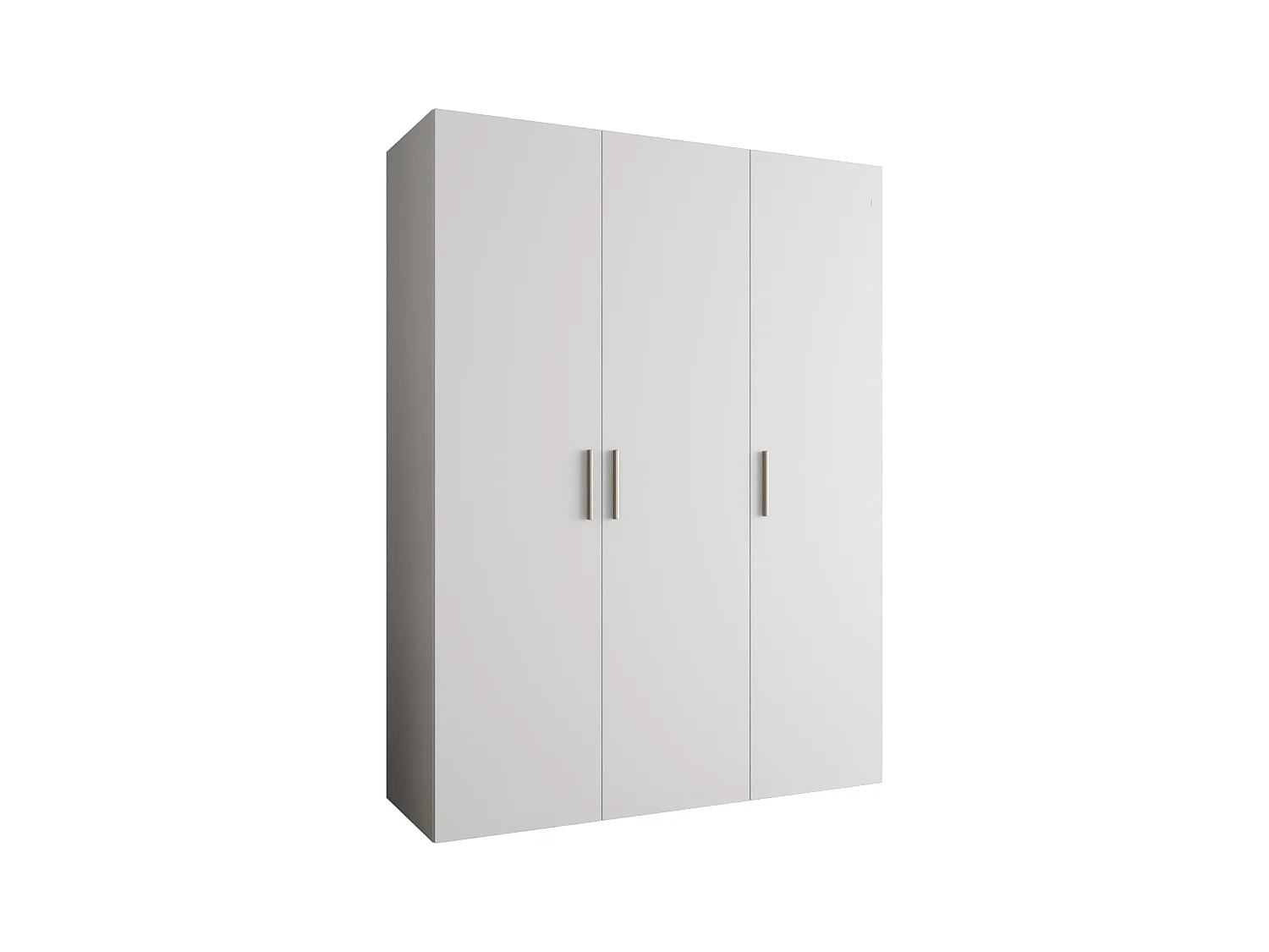 Armadio Bari 1 con ante battenti 202/150/52 3 ante (bianco)