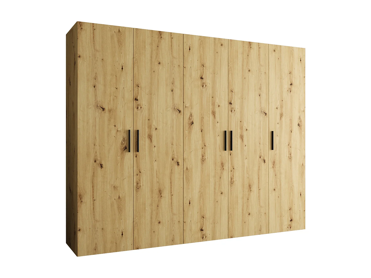 Armoire à portes battantes Bari 1 202/250/52 5 portes (artisan)