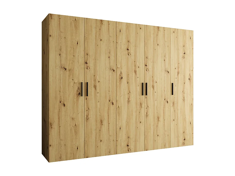 Armoire à portes battantes Bari 1 202/250/52 5 portes (artisan)