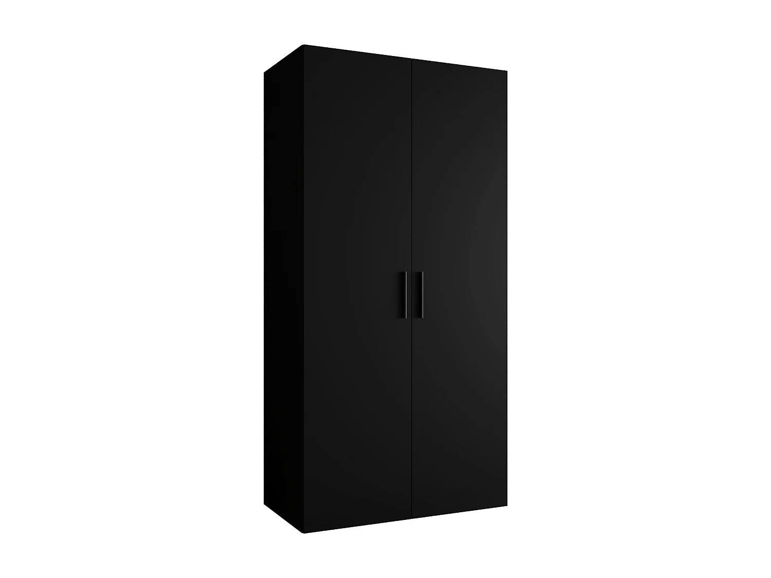 Armoire à portes battantes Bari 1 202/100/52 2 portes (noir)