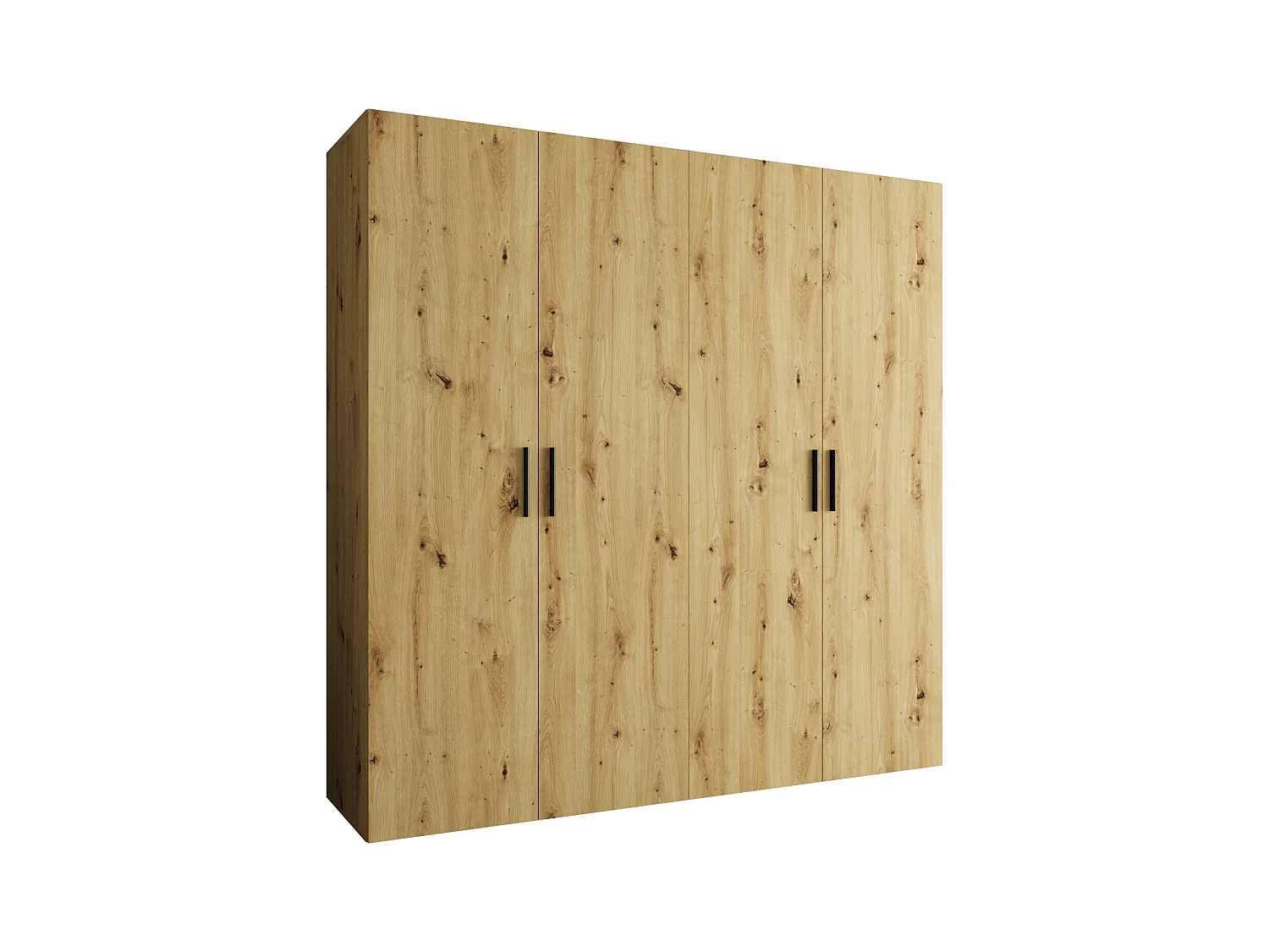 Armoire à portes battantes Bari 1 202/200/52 4 portes (artisan)