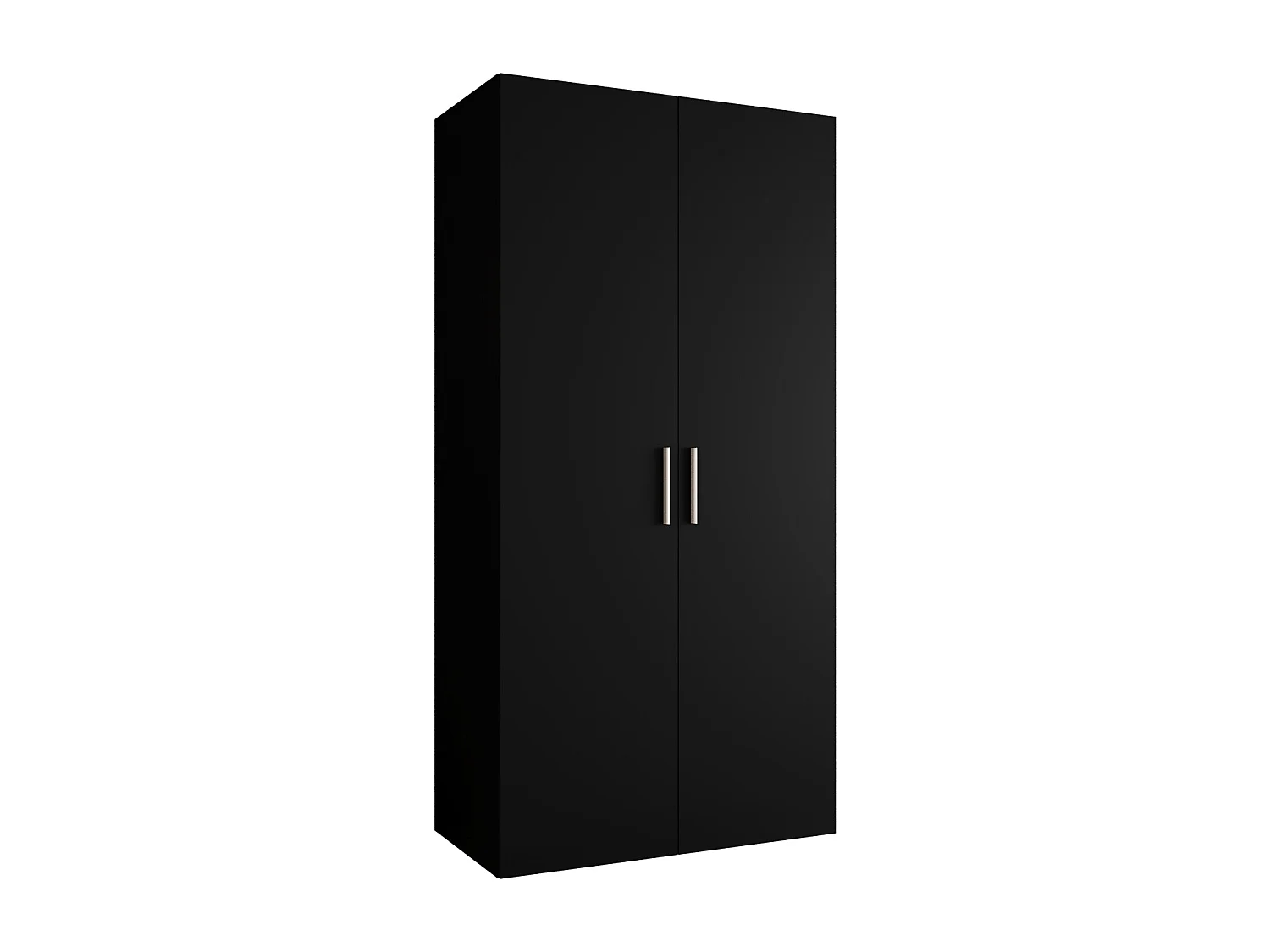 Armoire à portes battantes Bari 1 202/100/52 2 portes (noir)