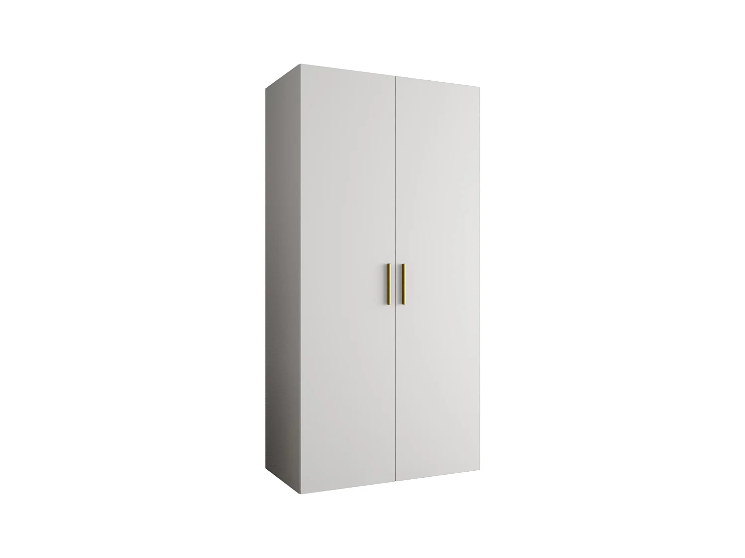 Armoire à portes battantes Bari 1 202/100/52 2 portes (blanc)