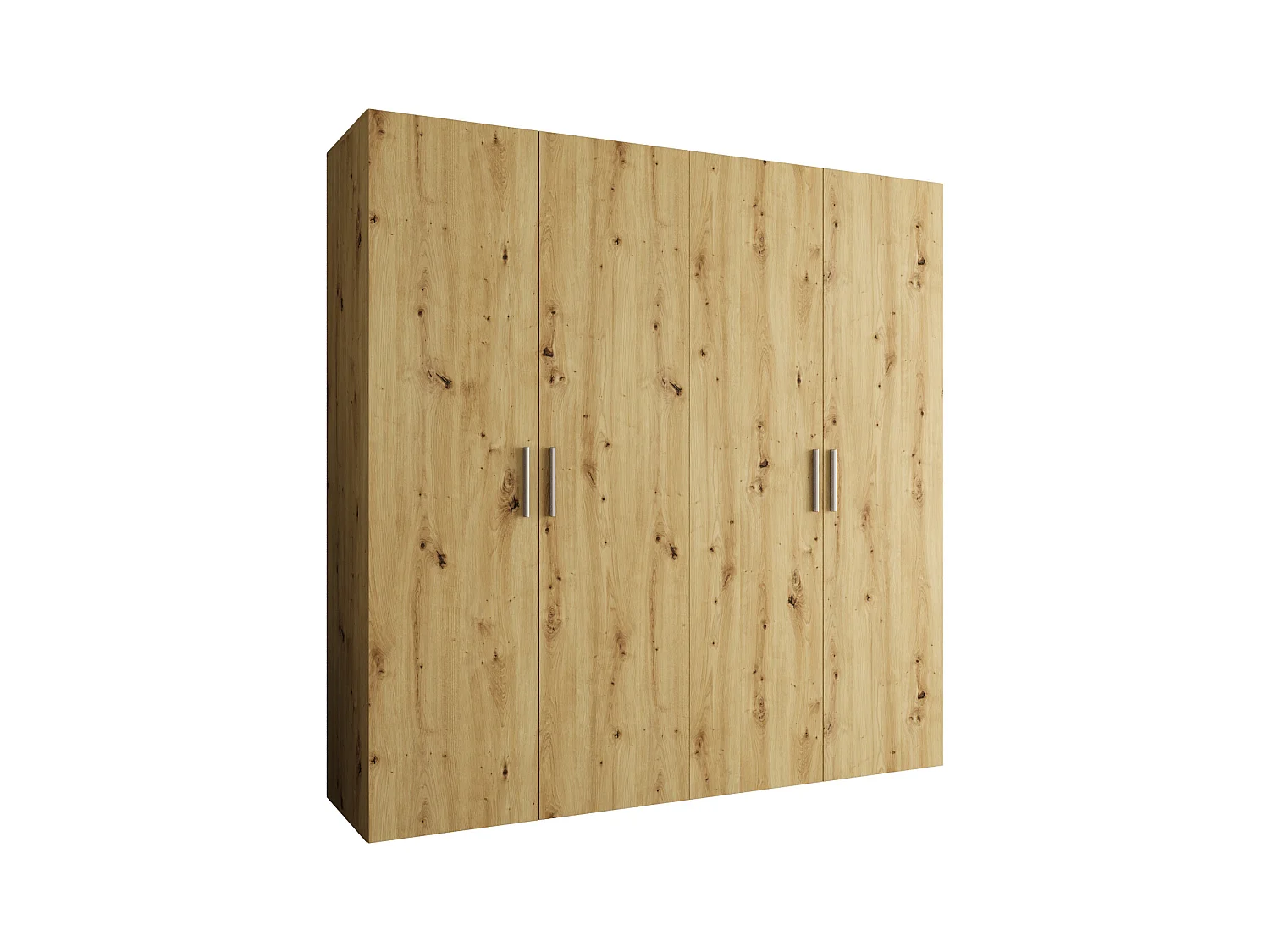 Armoire à portes battantes Bari 1 202/200/52 4 portes (artisan)