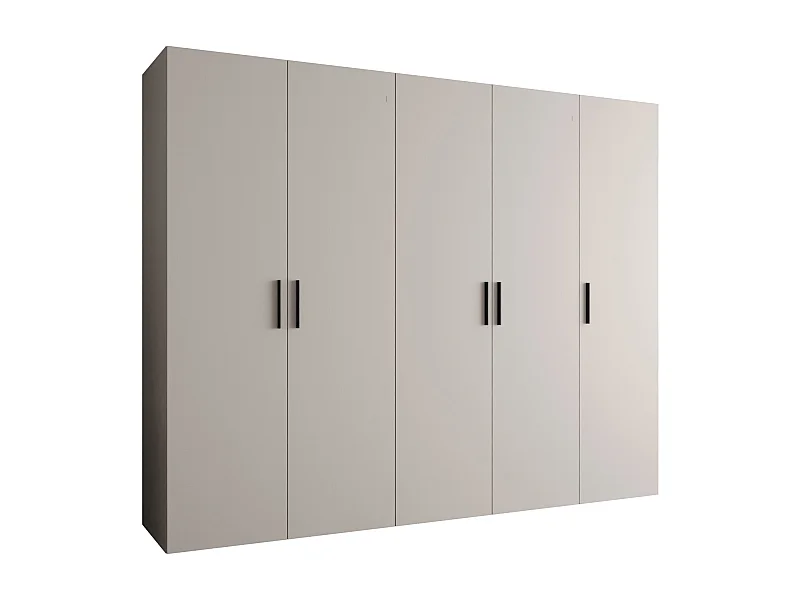Armoire à portes battantes Bari 1 202/250/52 5 portes (cachemire)