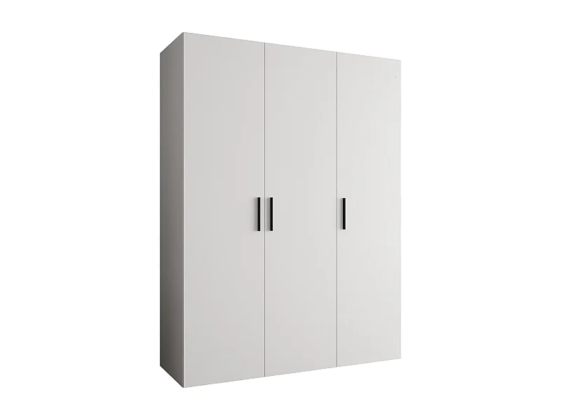 Armoire à portes battantes Bari 1 202/150/52 3 portes (blanc)