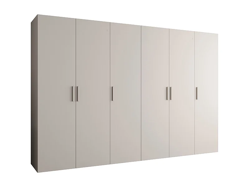 Kleerkast Bari 1 202/300/52 6-deurs (kasjmier)