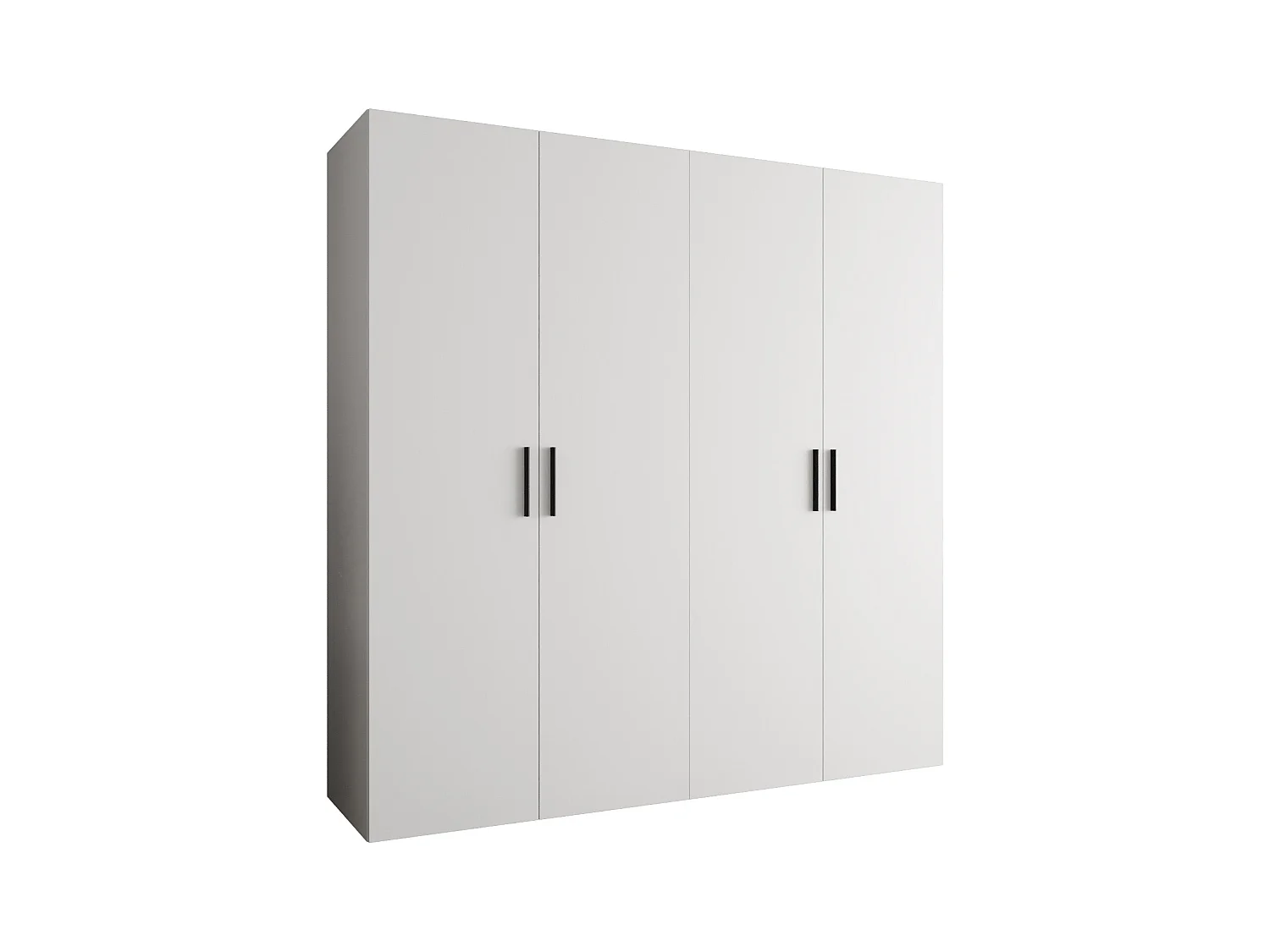 Armoire à portes battantes Bari 1 202/200/52 4 portes (blanc)