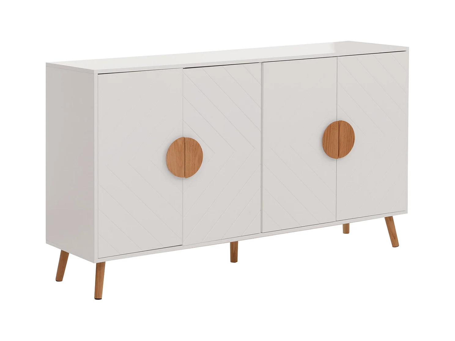Sideboard MCW-N89, Weiß