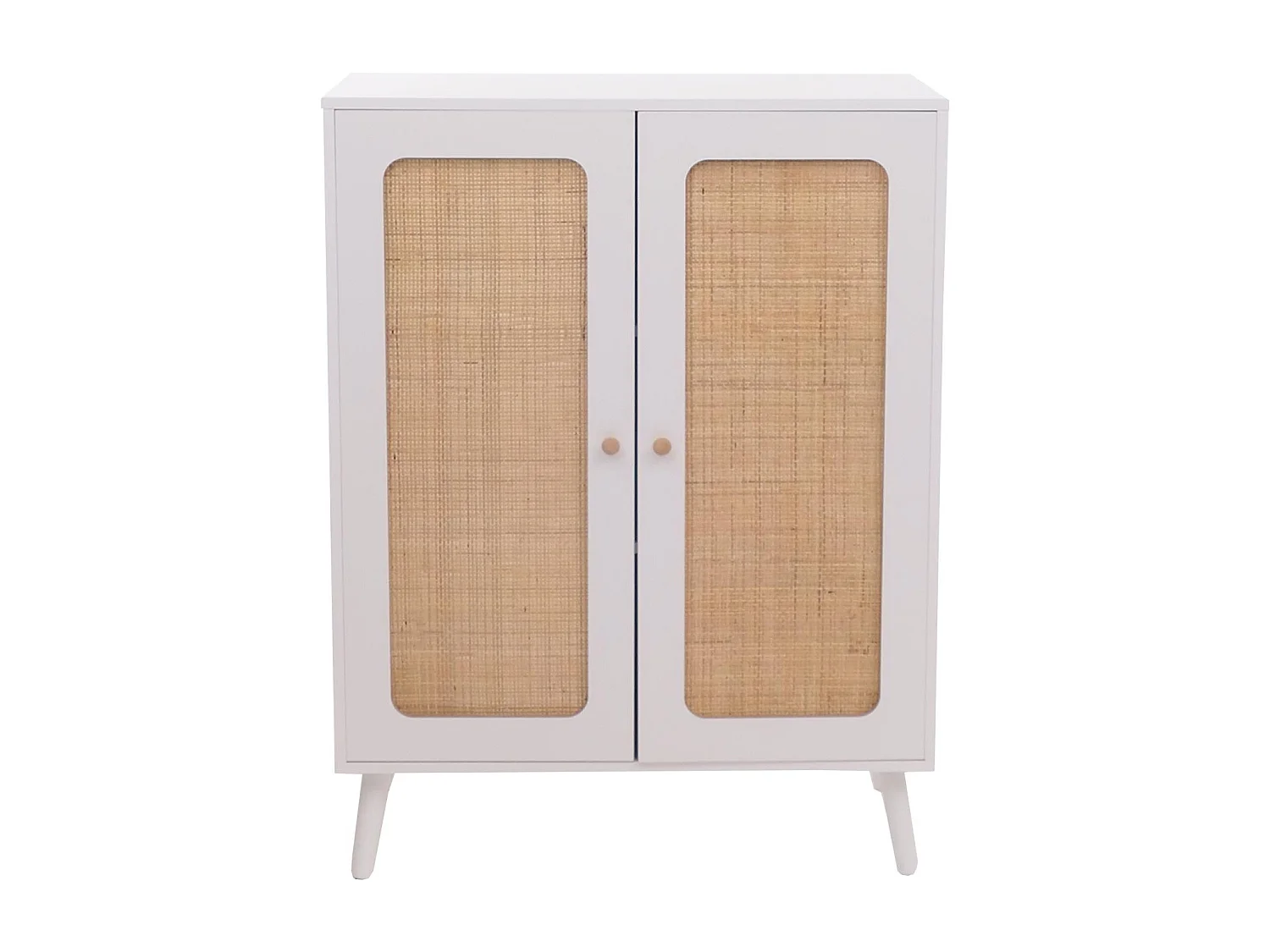 Highboard MCW-M38, Weiß