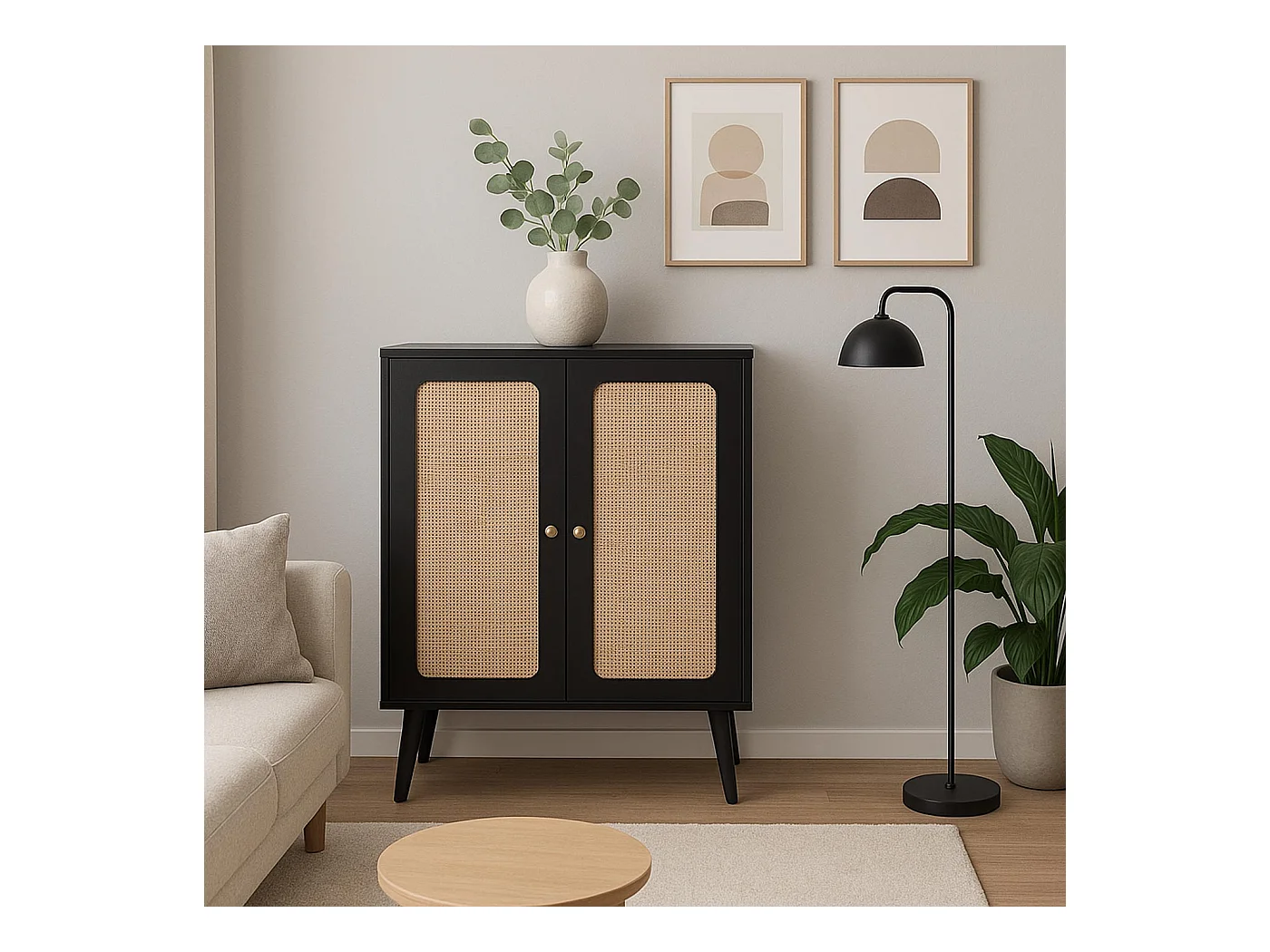 Buffet haut MCW-M38,  noir