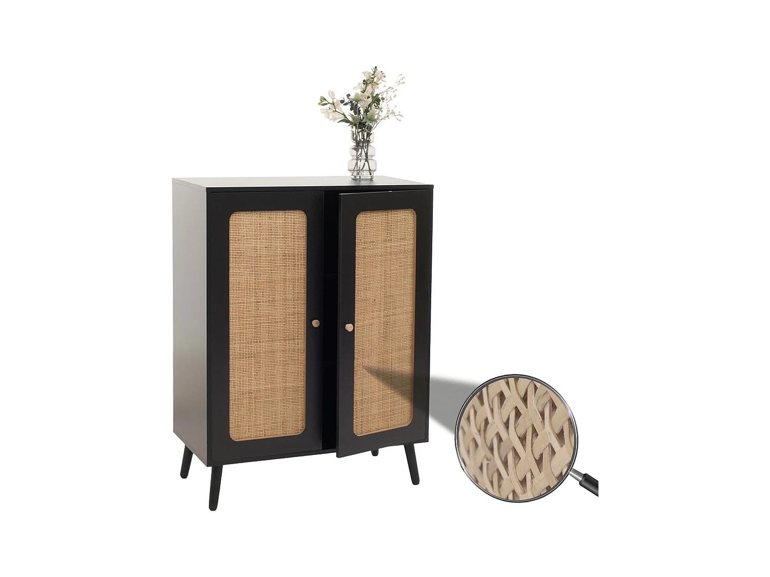 Buffet haut MCW-M38,  noir