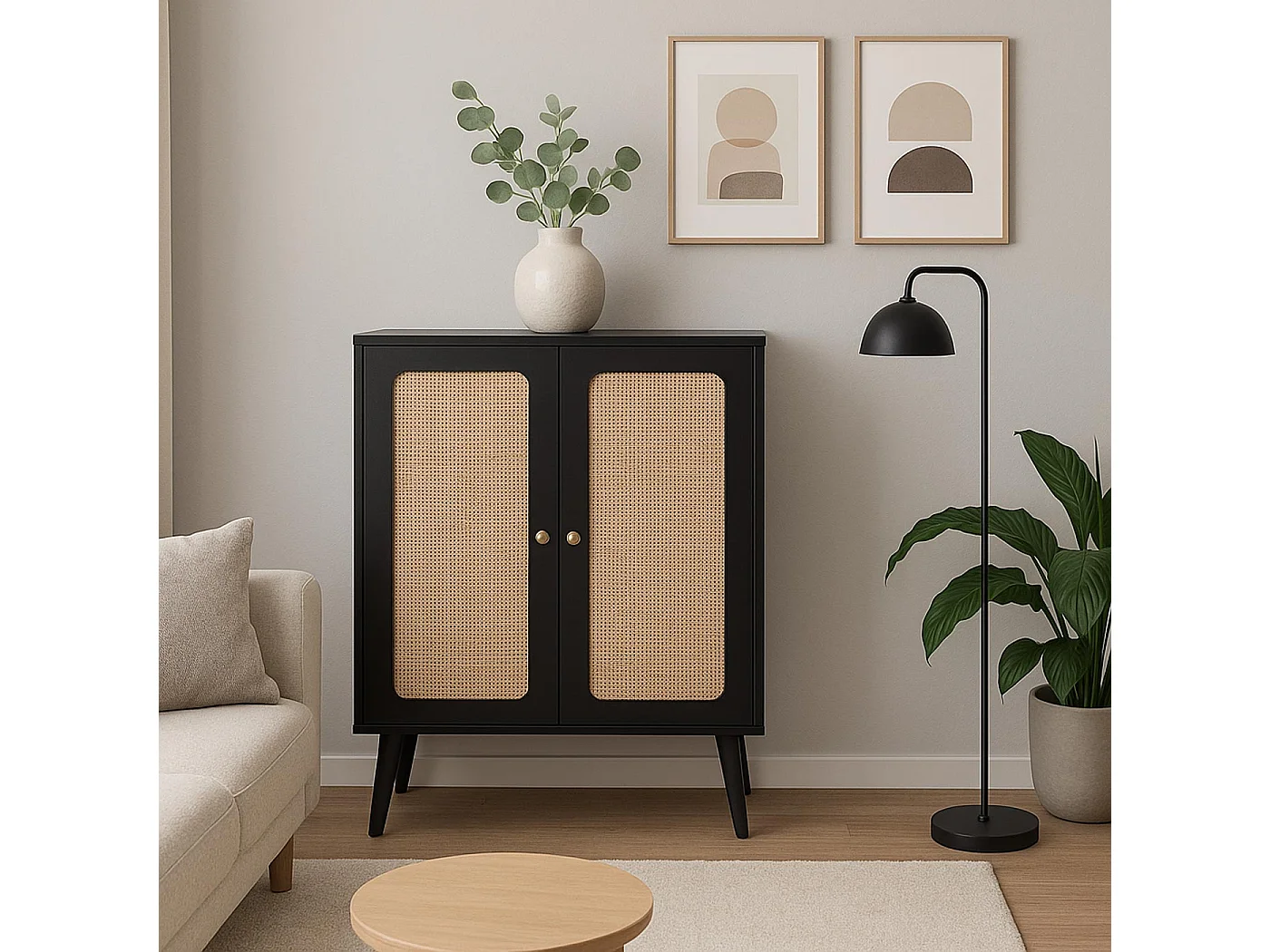 Buffet haut MCW-M38,  noir