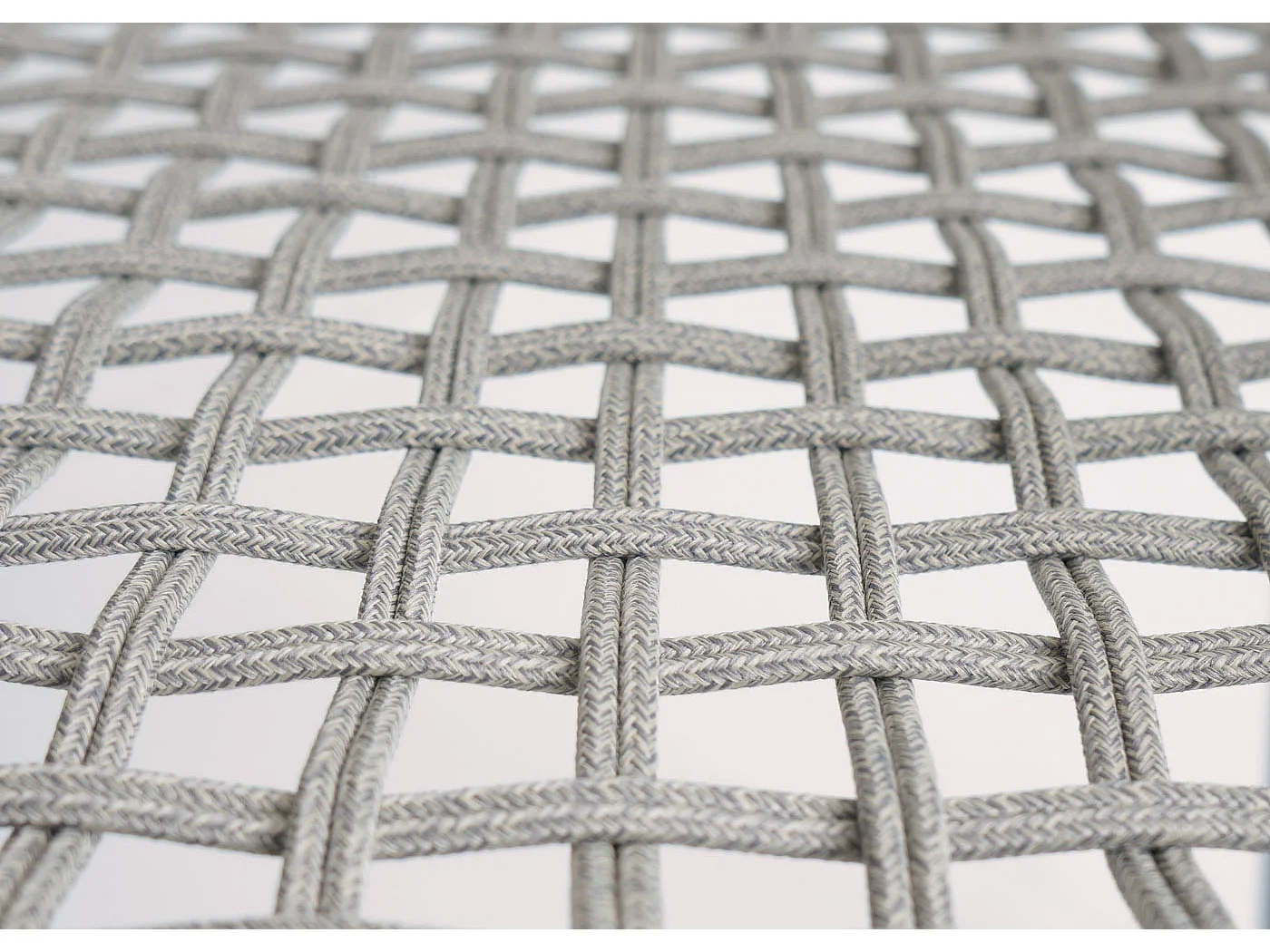 Gartenstuhl MCW-O12 (2er-Set), Grau, Bezug grau