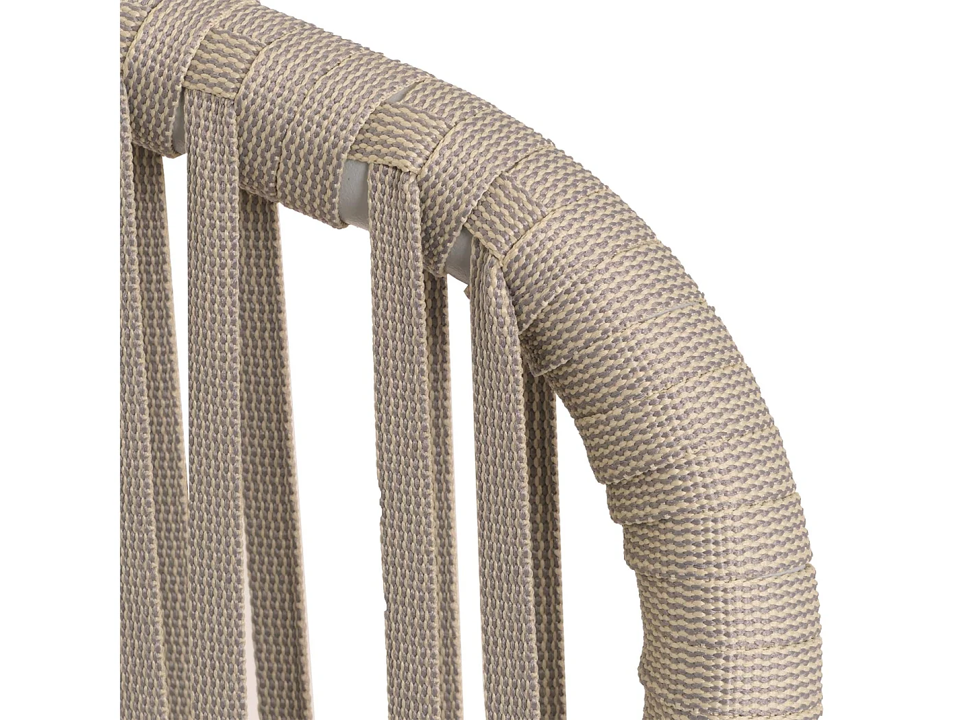 Gartengarnitur MCW-N41 (7-teilig), Hellgrau Kissen taupe