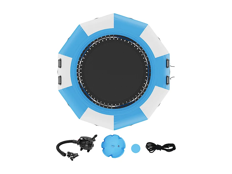 Trampolino Gonfiabile Acquatico SucceBuy, 310 cm, Piattaforma Galleggiante per Piscina e Lago