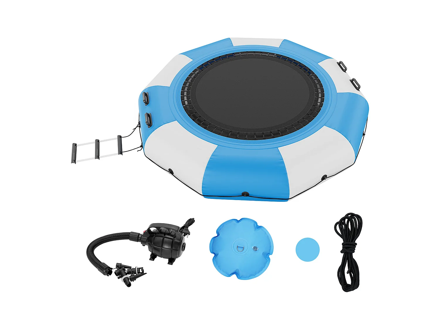 Trampoline Aquatique Gonflable SucceBuy, 310 cm, Plate-forme de Natation pour Piscine et Lac