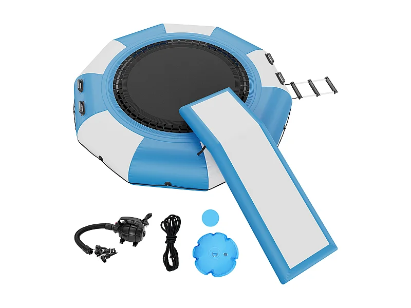 Trampolino Gonfiabile Acquatico SucceBuy, 310 cm, Piattaforma Galleggiante per Piscina e Lago