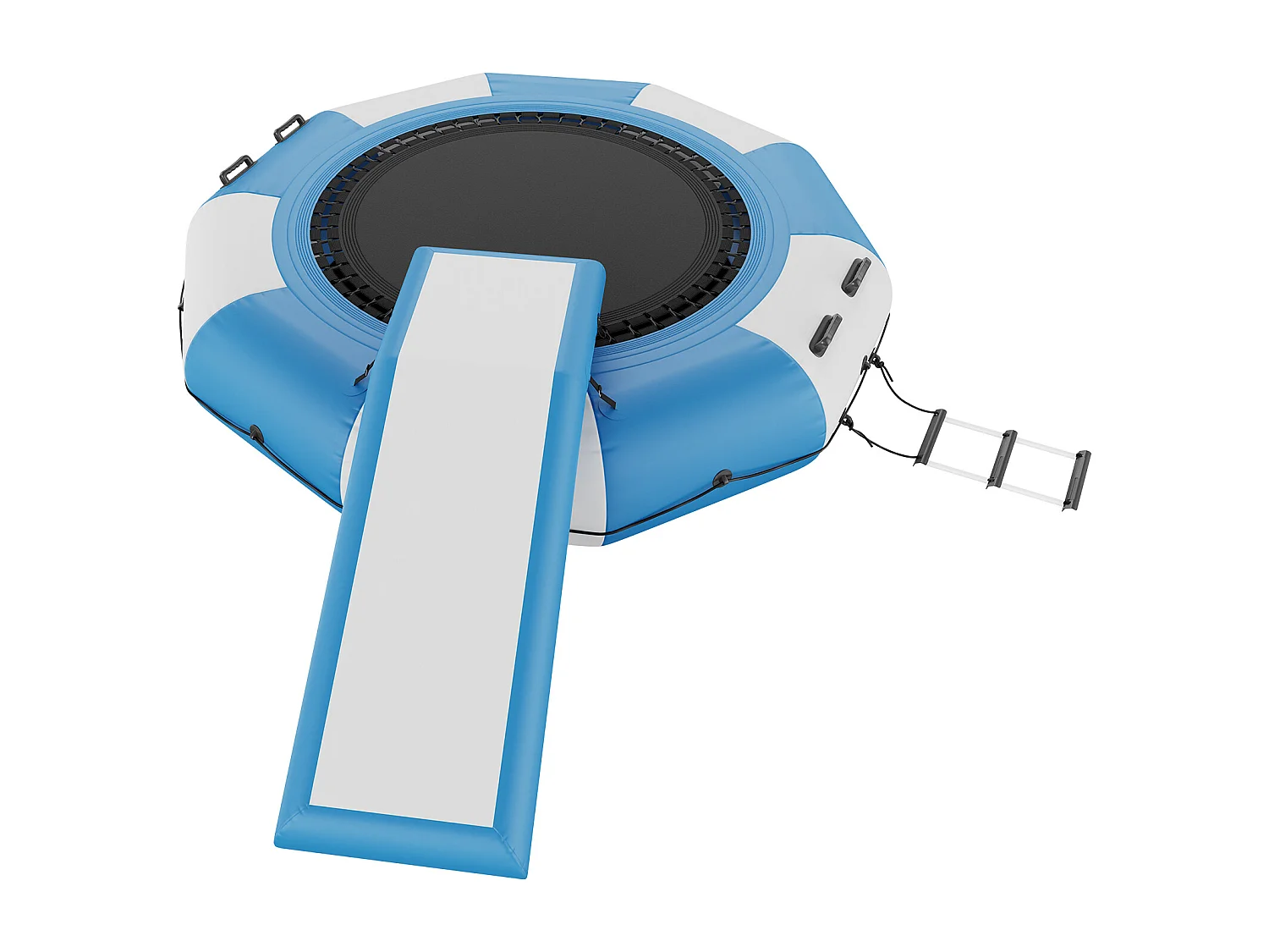 Nadmuchiwana Trampolina Wodna SucceBuy, 310 cm, Platforma Pływacka do Basenu i Jezior