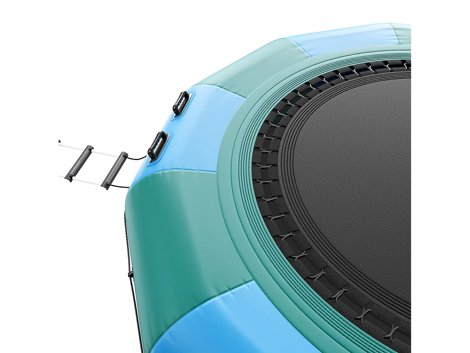 Trampoline Aquatique Gonflable SucceBuy, 367 cm, Plate-forme de Natation pour Piscine et Lac